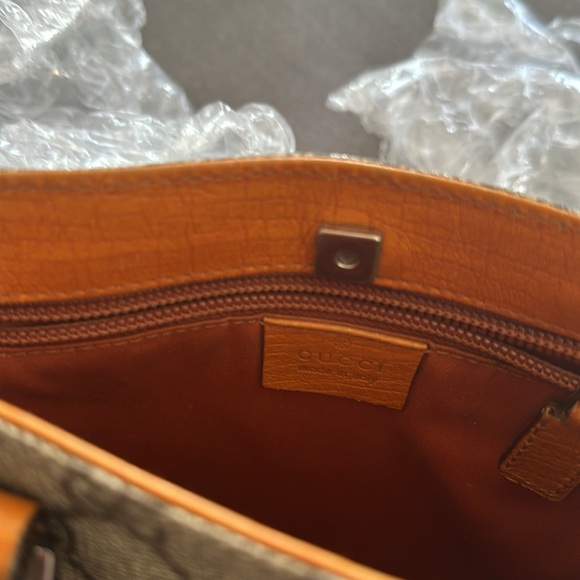 Gucci Vintage Mini Monogram tote yellow - Picture 3 of 7